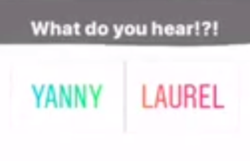 Yanny vs Laurel